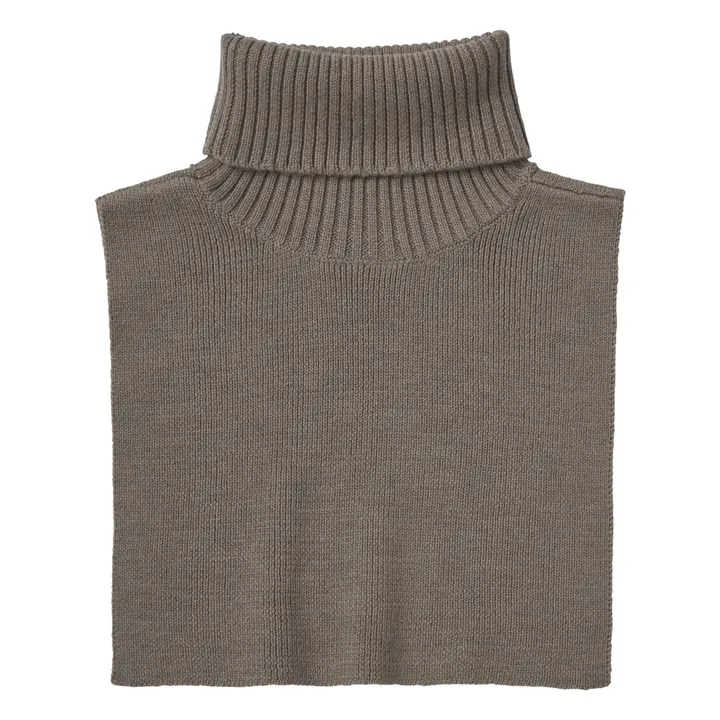 Merino wool collar - Women's collection | Beige- Product image n°0