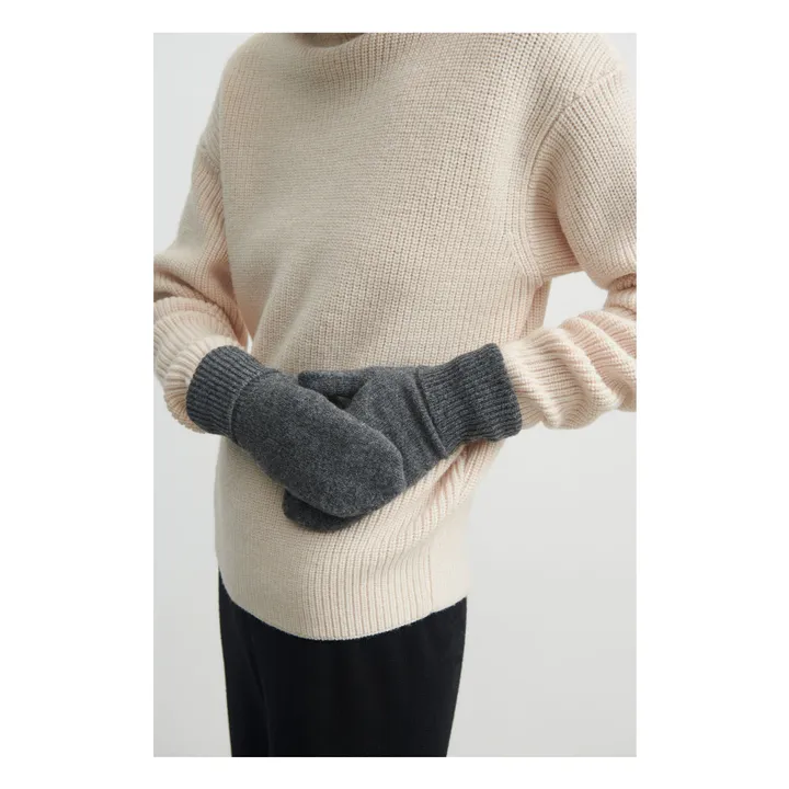 Guanti in lana - Collezione donna | Grigio- Immagine del prodotto n°2
