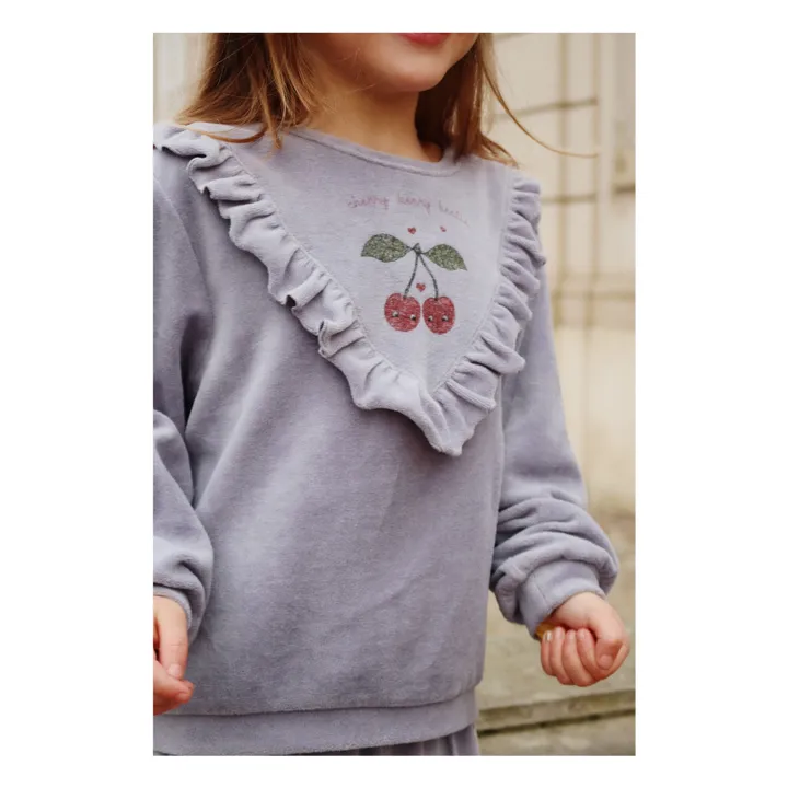 Sweat Wally Volants | Gris- Image produit n°5