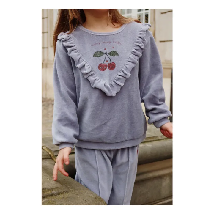 Sweat Wally Volants | Gris- Image produit n°2