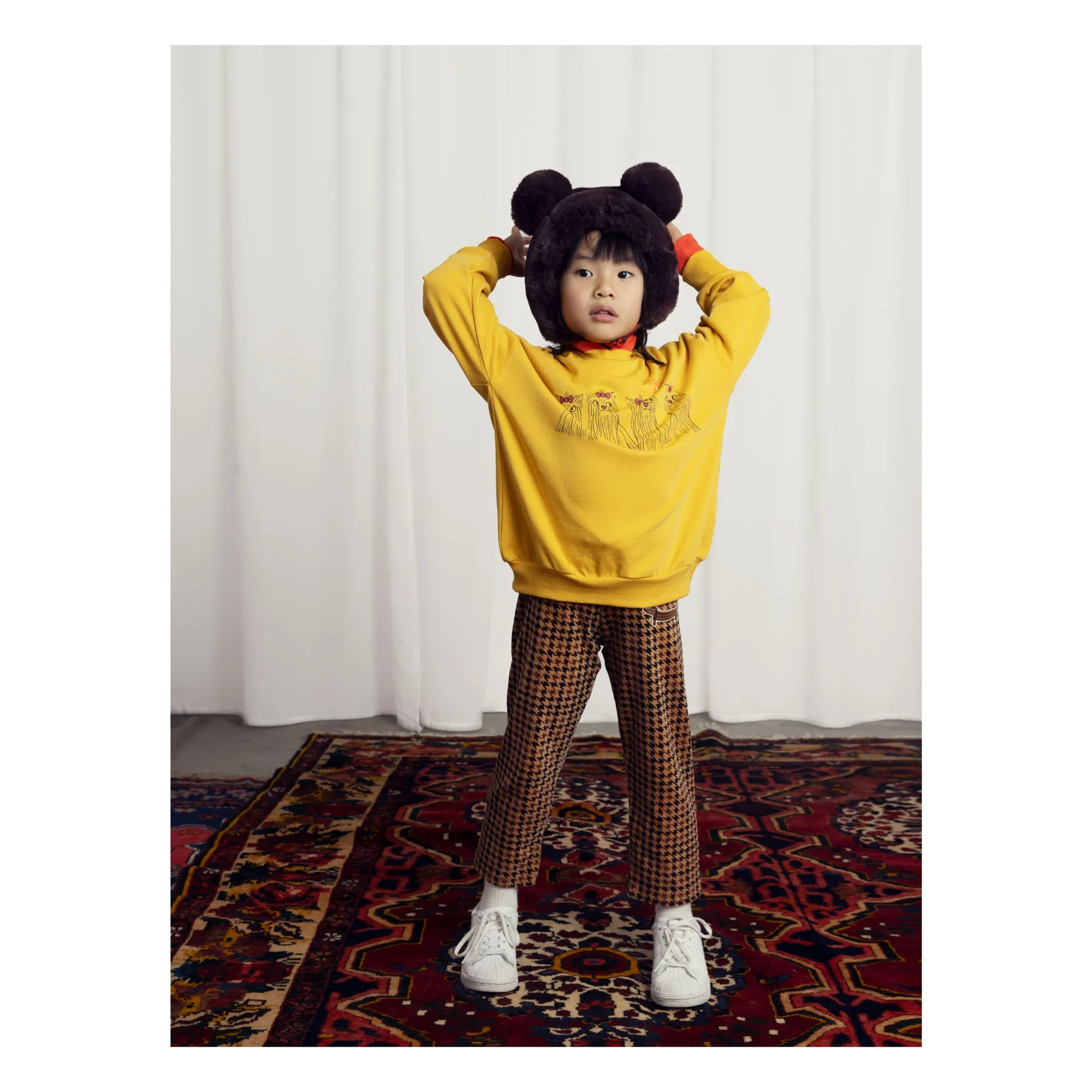 Sweat Agatha Coton Bio | Jaune- Image produit n°1