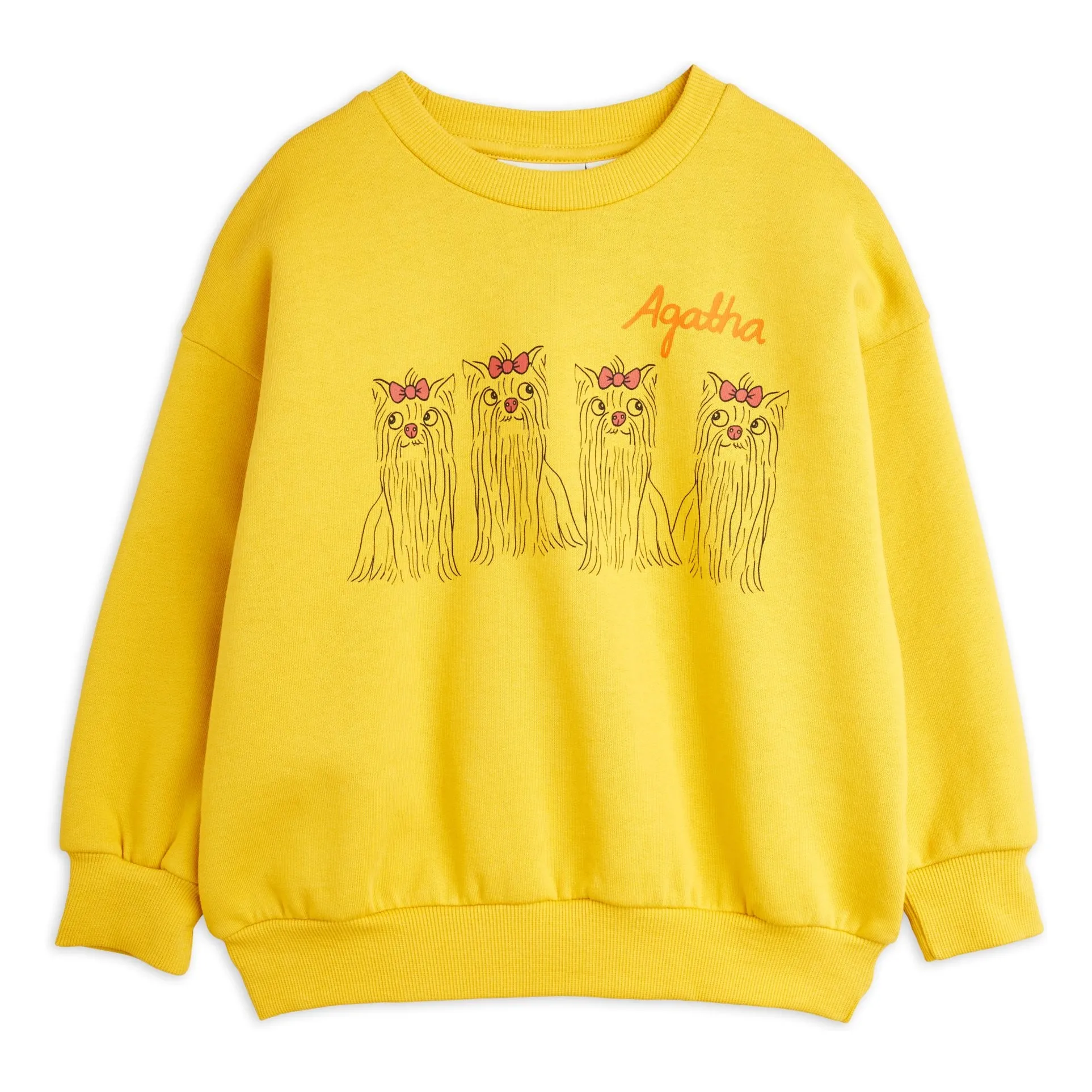Sweat Agatha Coton Bio | Jaune- Image produit n°0