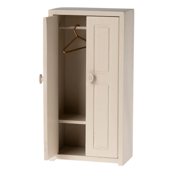Armoire et ses cintres | Crème- Image produit n°2