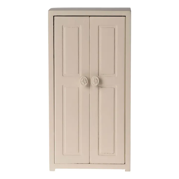 Armoire et ses cintres | Crème- Image produit n°0