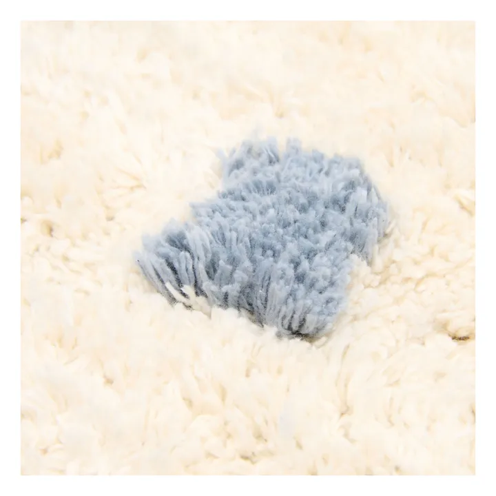 Dot mixed Blue rug - 120 x 170 cm | Blue- Product image n°1