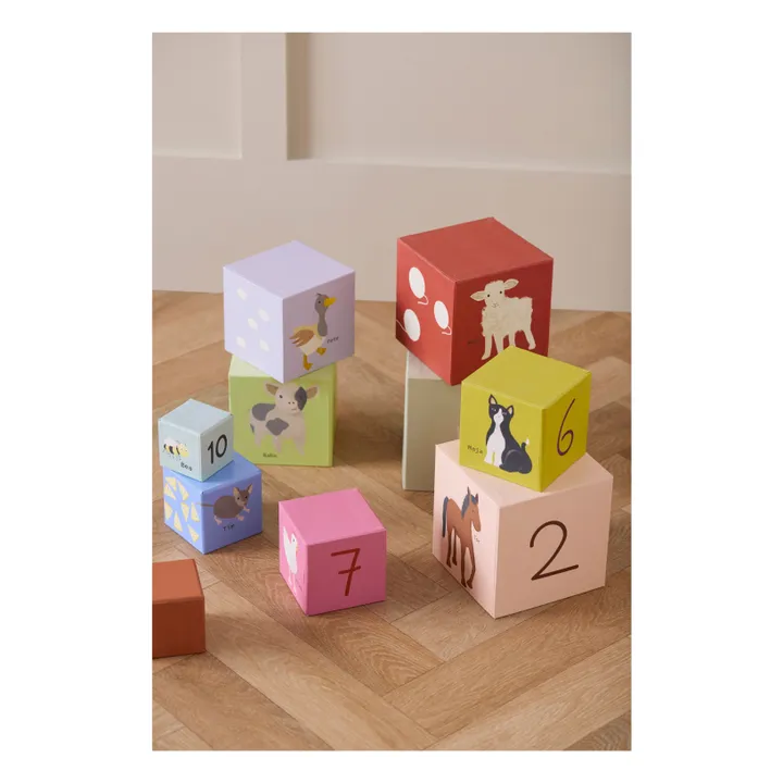 AIDEN cardboard stacking cubes - Product image n°4