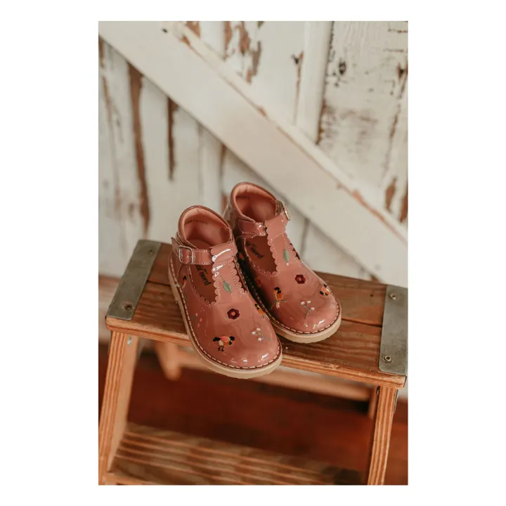 T-Bar Scallop Birds Babies - Uniqua Collection | Pink- Product image n°1