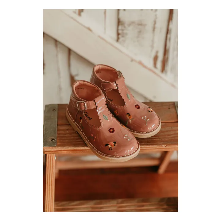 T-Bar Scallop Birds Babies - Uniqua Collection | Pink- Product image n°2