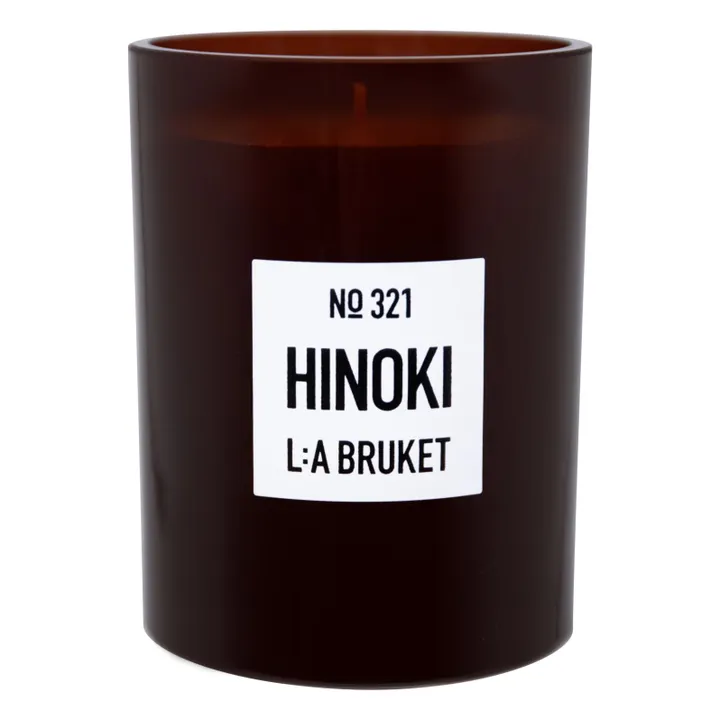 Bougie parfumée Hinoki - 260g | Non teinté- Image produit n°0