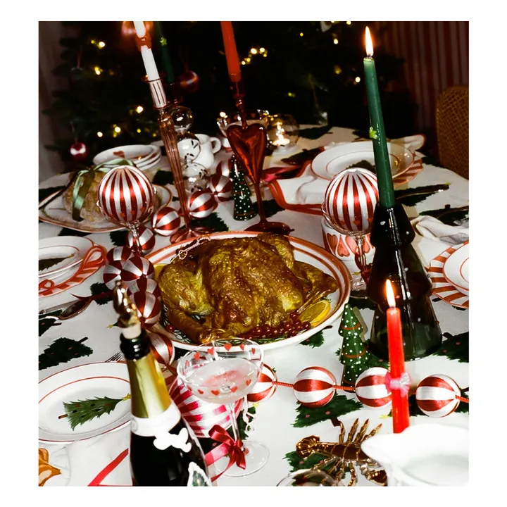 Velas Estrella de Navidad - Lote de 2 | Verde- Imagen del producto n°1