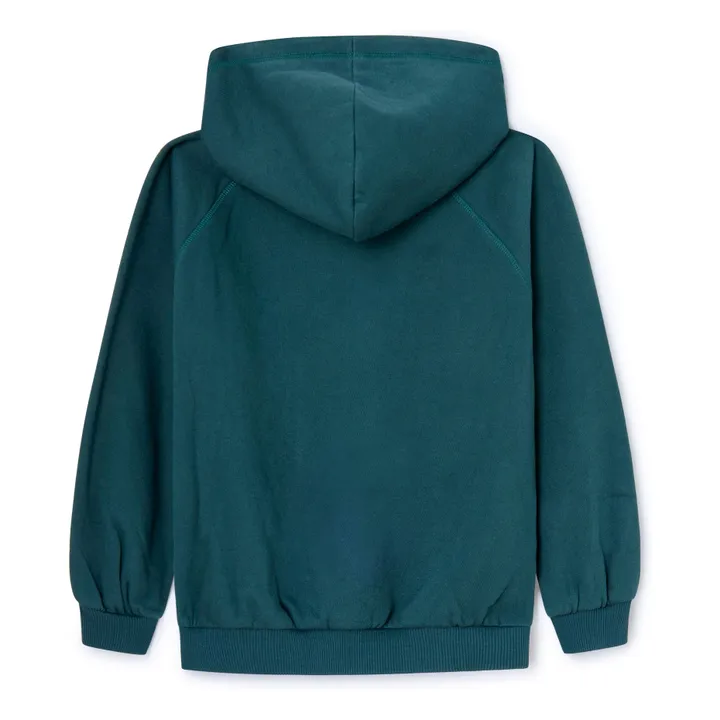 Hoodie LTTW Coton Bio | Bleu canard- Image produit n°1