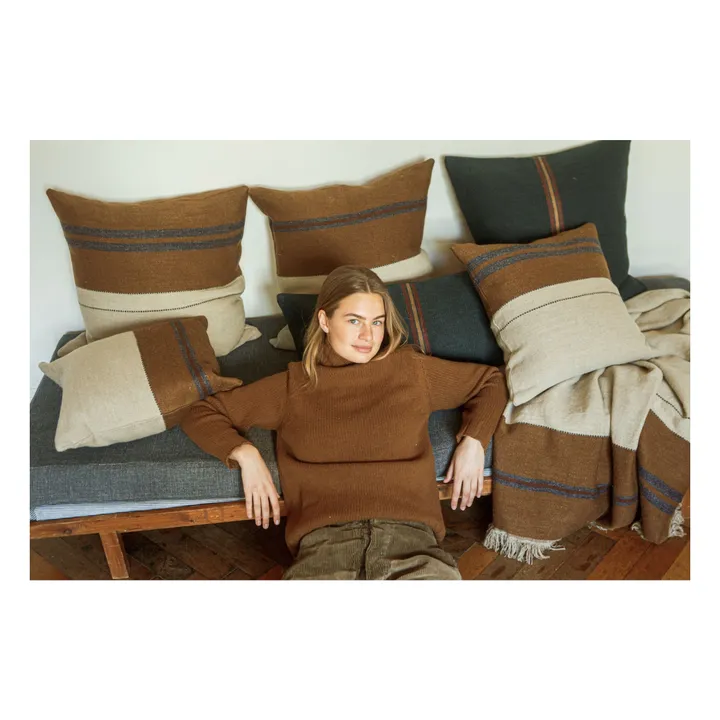 Plaid Highland Stripe | Crème- Image produit n°2