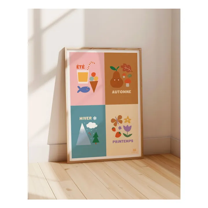 Affiches Les 4 saisons- Image produit n°1