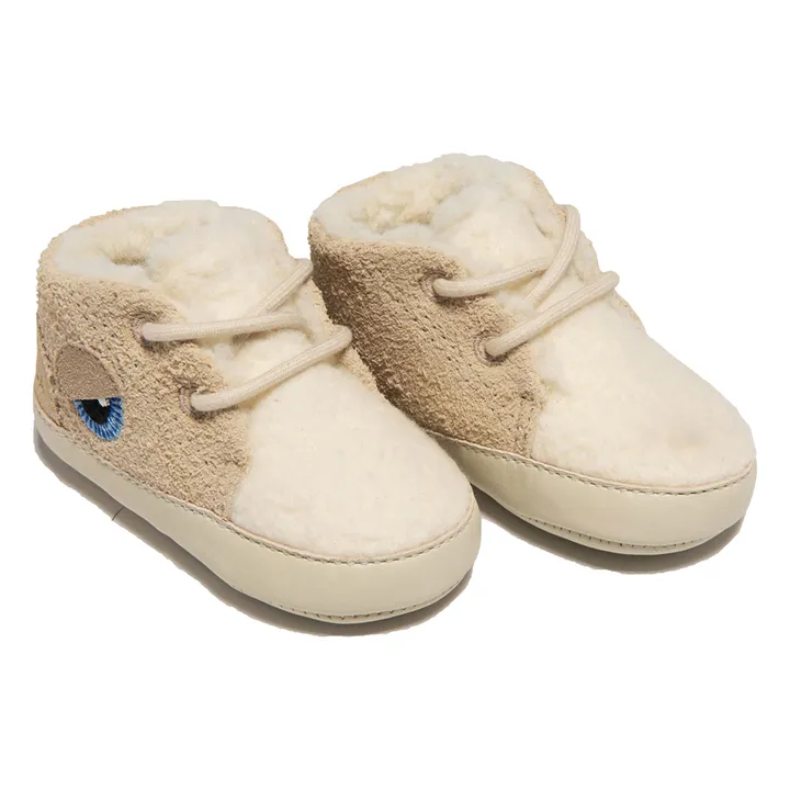 Chaussons Lacets Baby Winter Veja X Big Stuffed | Crème- Image produit n°4