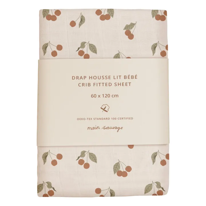 Spannbetttuch Cherry | Beige- Produktbild Nr. 1