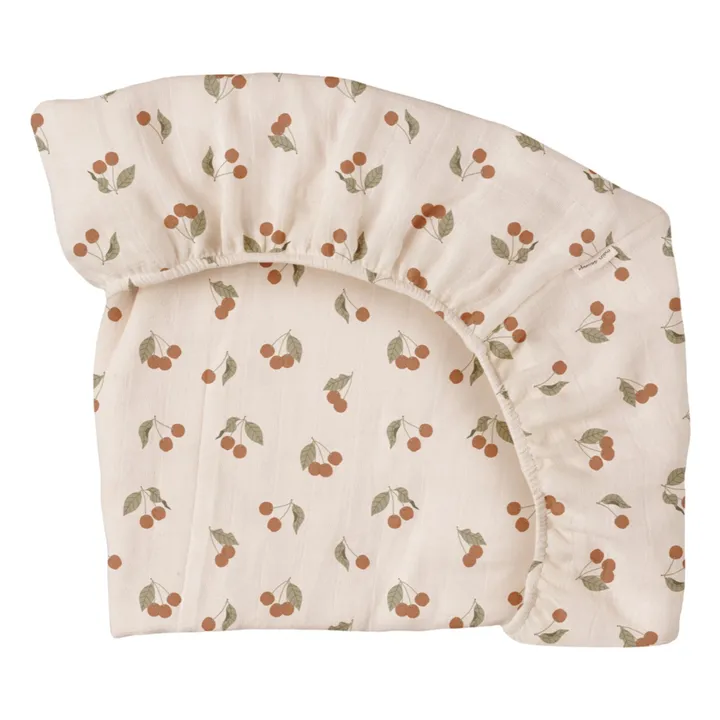 Spannbetttuch Cherry | Beige- Produktbild Nr. 0