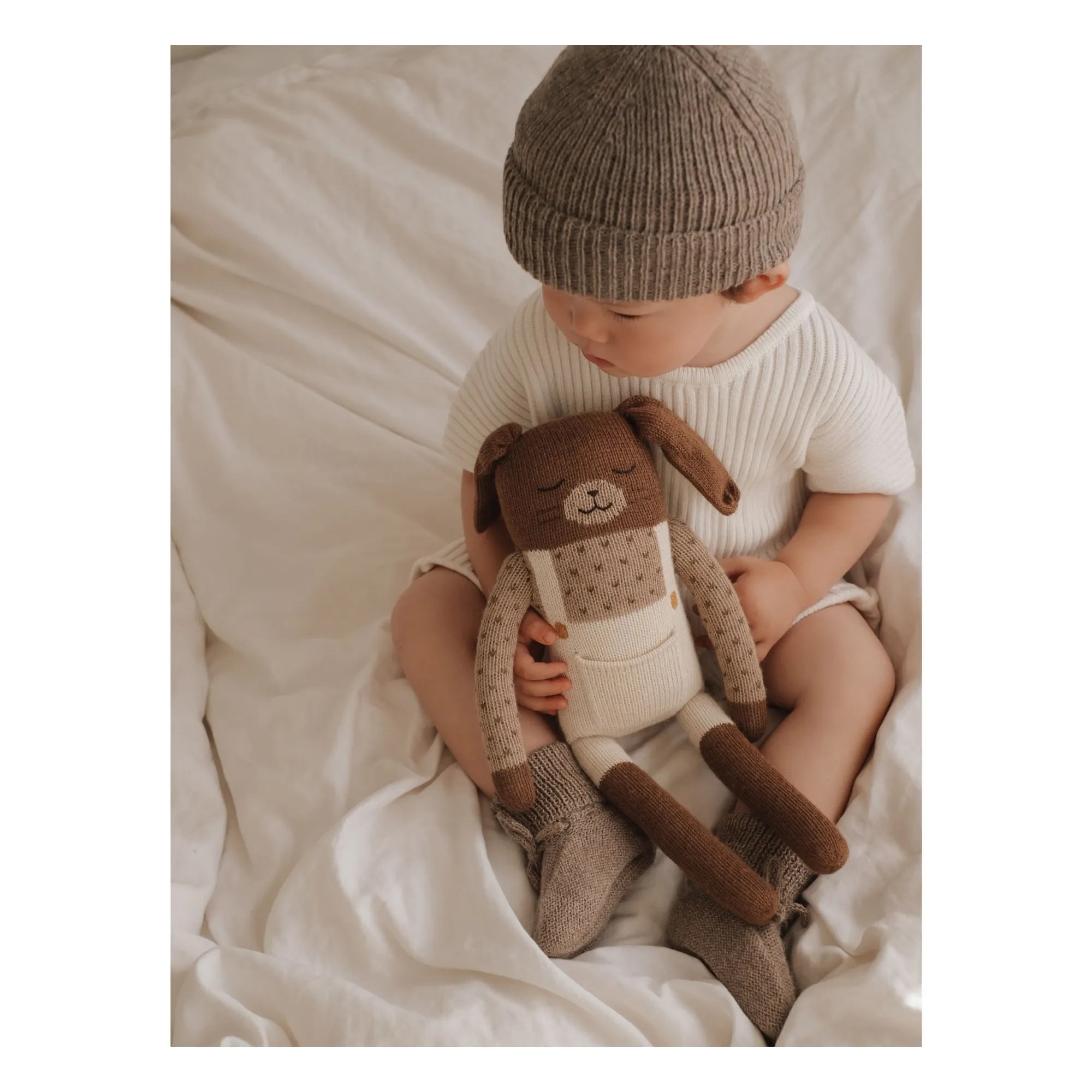 Chaussons Alpaga | Avoine- Image produit n°3