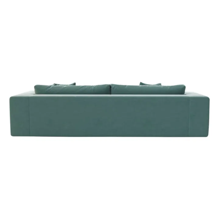 Canapé 4 places Bellechasse en coton et lin - 275 cm | Perle- Image produit n°9