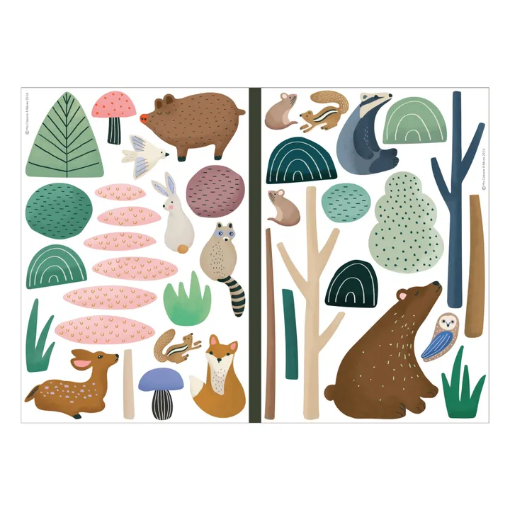 Imanes de animales del bosque- Imagen del producto n°9