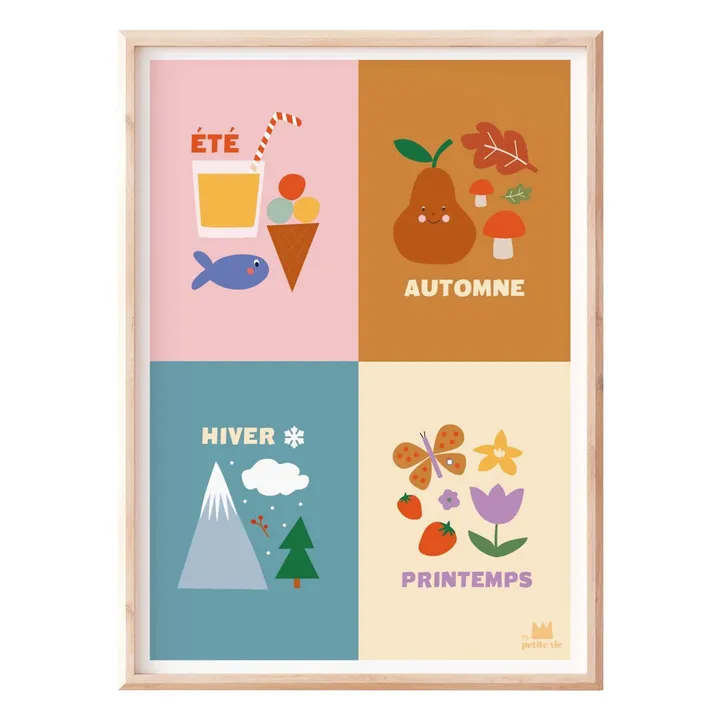 Affiches Les 4 saisons- Image produit n°0