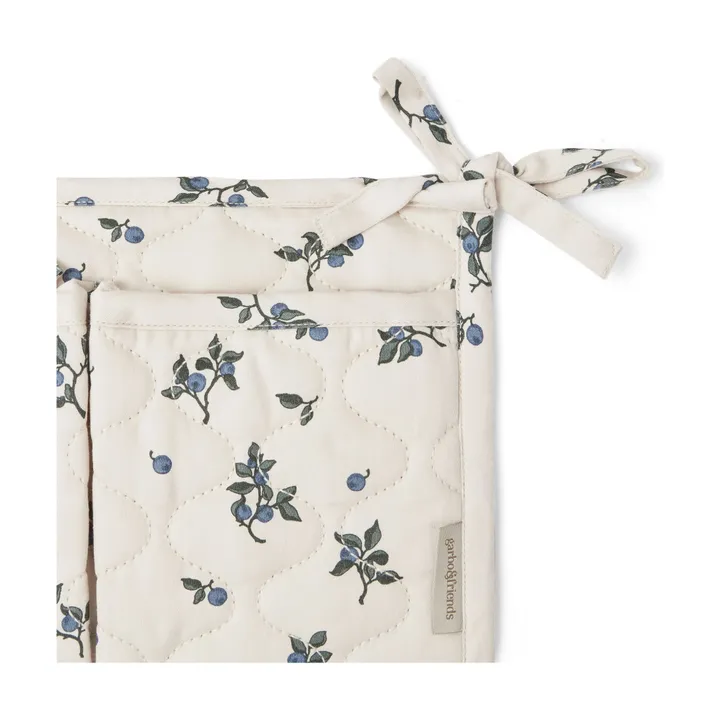 Pochette pour lit bébé Blueberry | Ivoire- Image produit n°1
