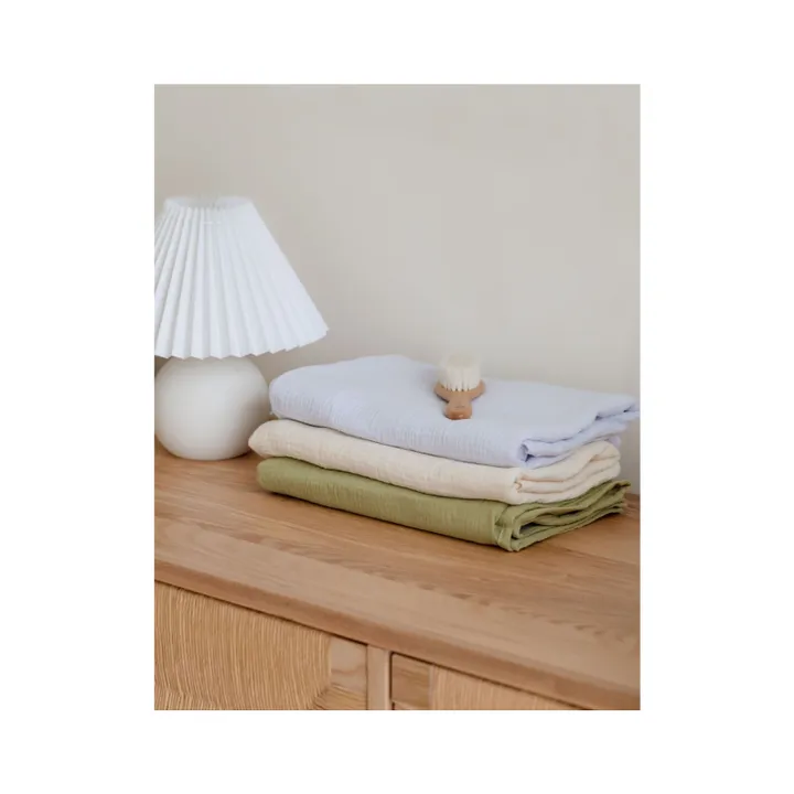 Wickelwickel aus Bio-Baumwolle 120x120 cm | Avocat- Produktbild Nr. 5