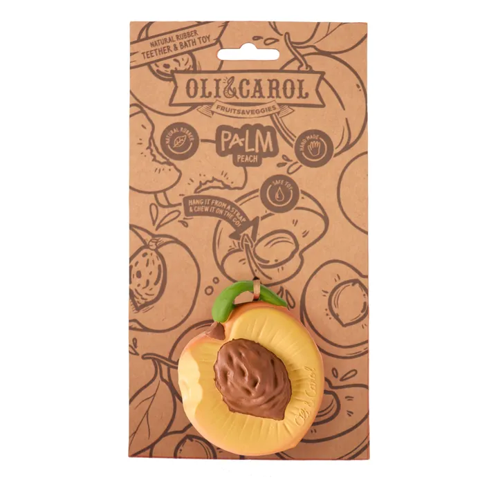 Anello da dentizione Palm Peach- Immagine del prodotto n°7