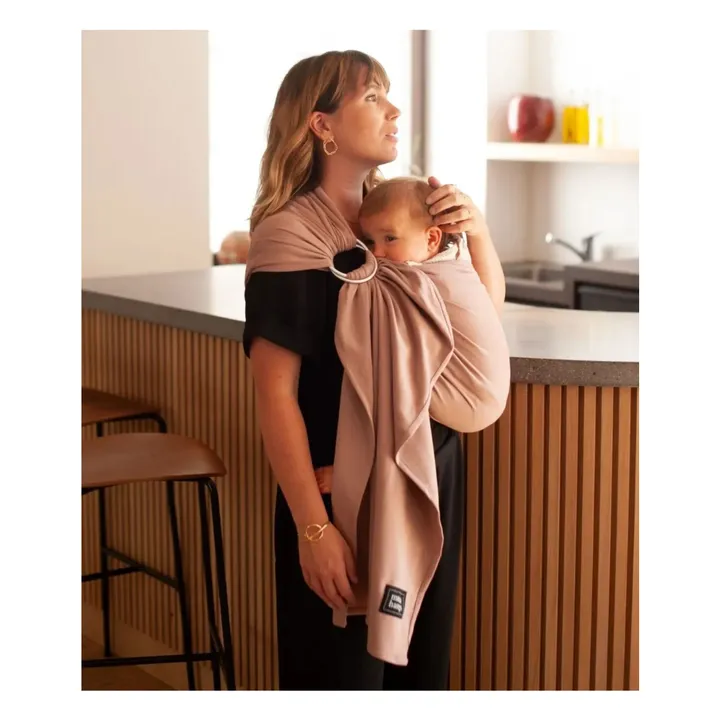 Organic Cotton Baby Sling | Terracotta- Product image n°1