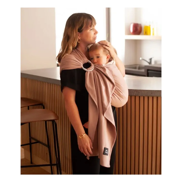 Organic Cotton Baby Sling | Terracotta- Product image n°3
