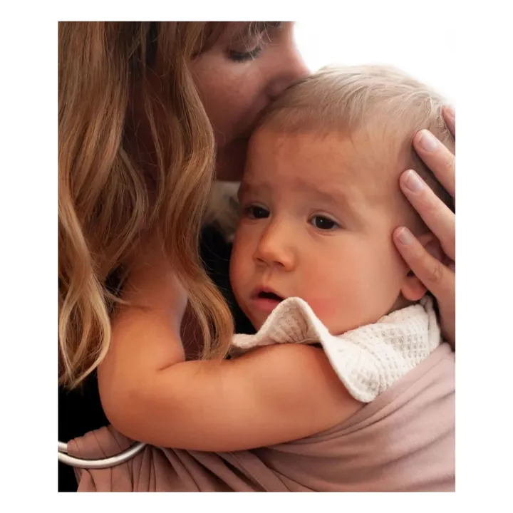 Organic Cotton Baby Sling | Terracotta- Product image n°5
