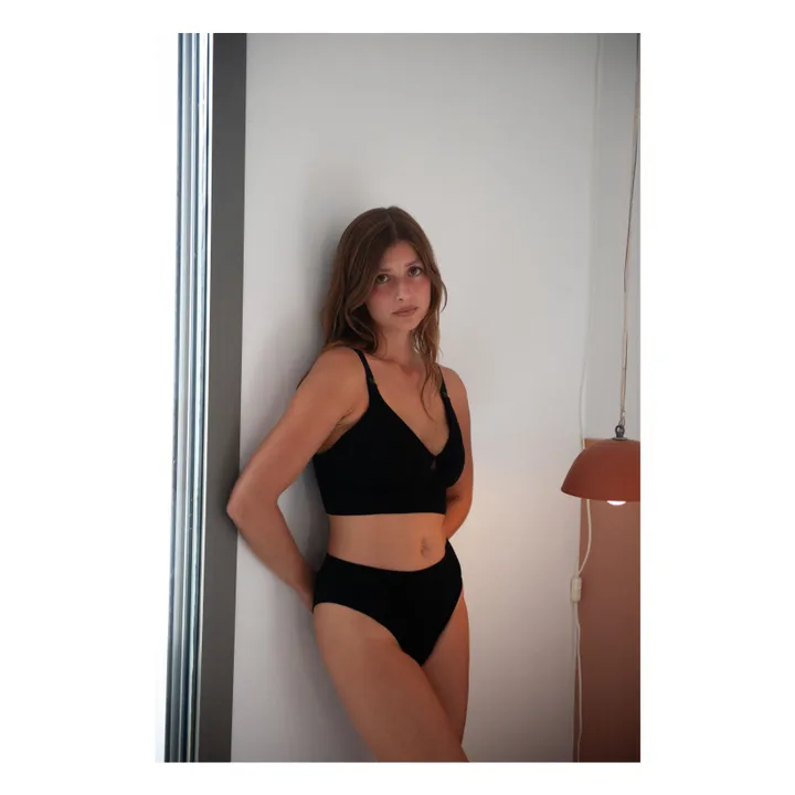 Mama Glow nursing bra | Black- Product image n°8