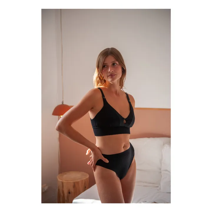 Mama Glow nursing bra | Black- Product image n°2