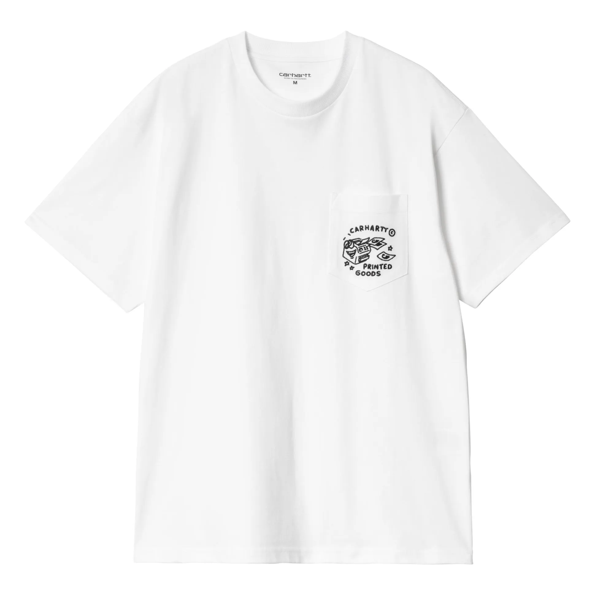 T-shirt Fragments Pocket Coton Bio | Blanc- Image produit n°0