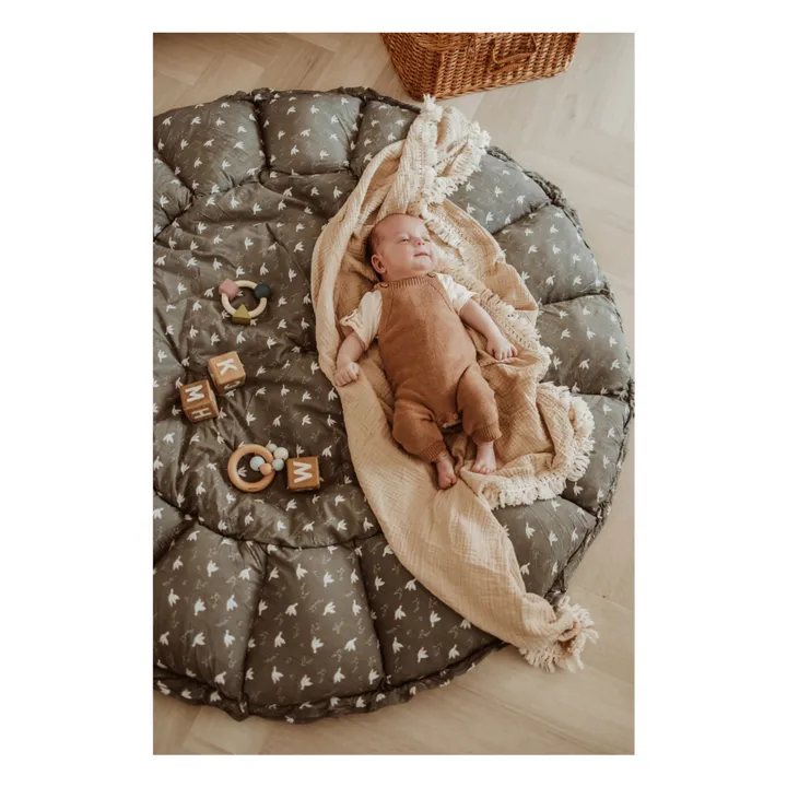 Tapis d'éveil Coco - Oiseaux | Khaki- Image produit n°6