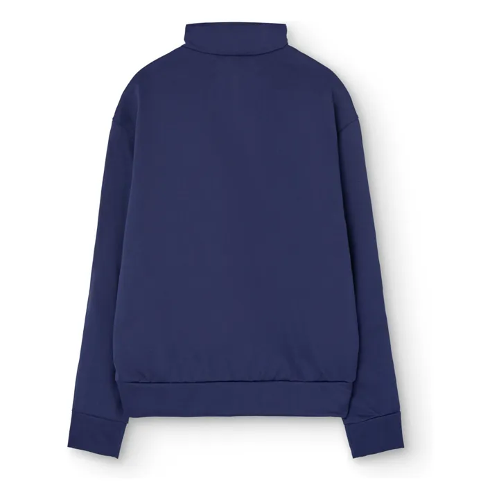 Giacca in cotone biologico Zebra | Blu marino- Immagine del prodotto n°3