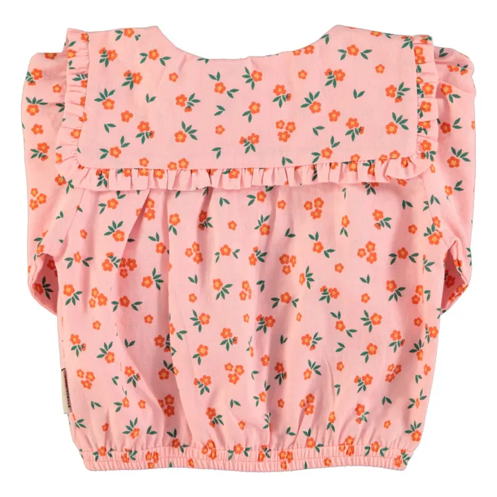 Bluse Fleuri Bio-Baumwolle | Pfirsichfarben- Produktbild Nr. 5
