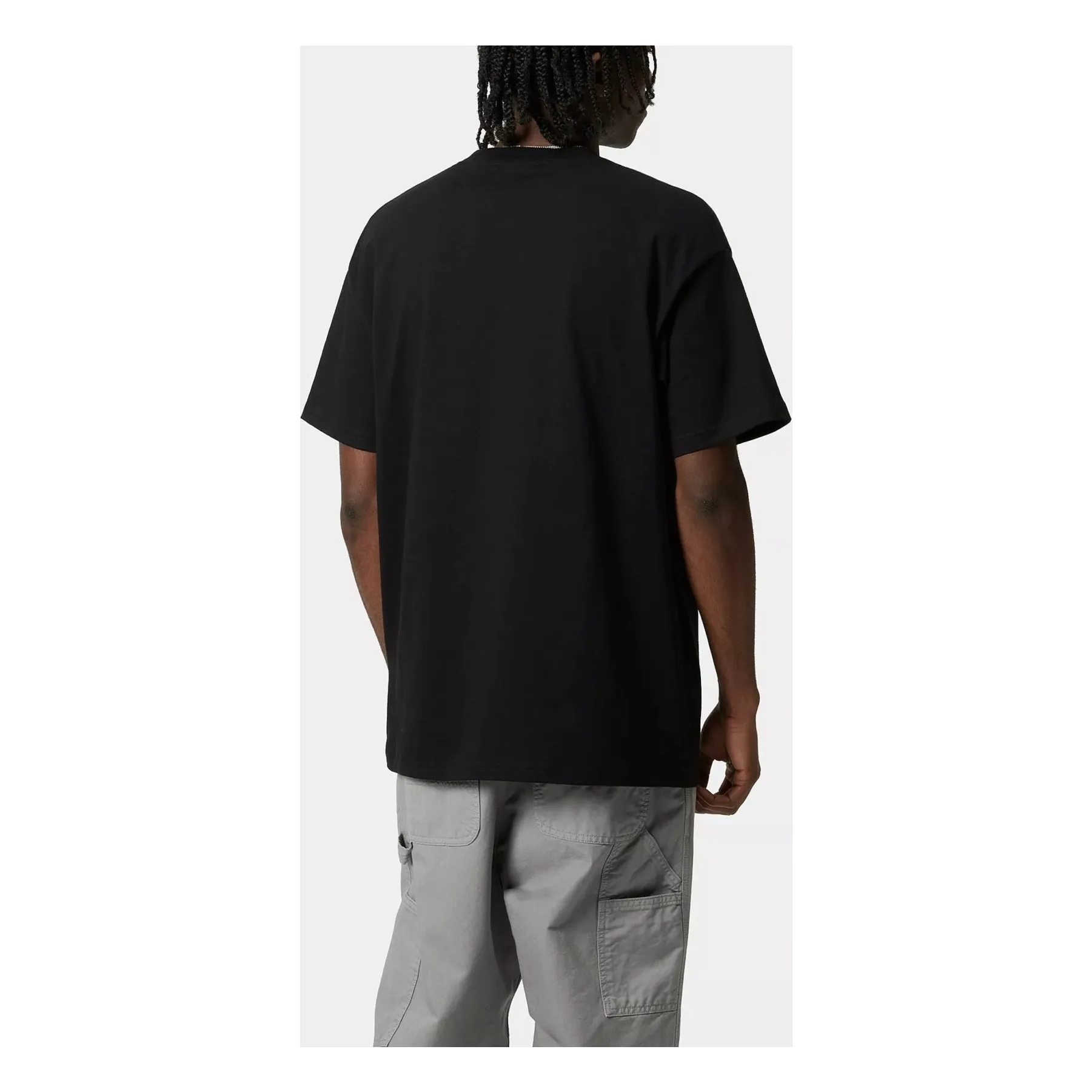 T-shirt Fragments Pocket Coton Bio | Noir- Image produit n°4
