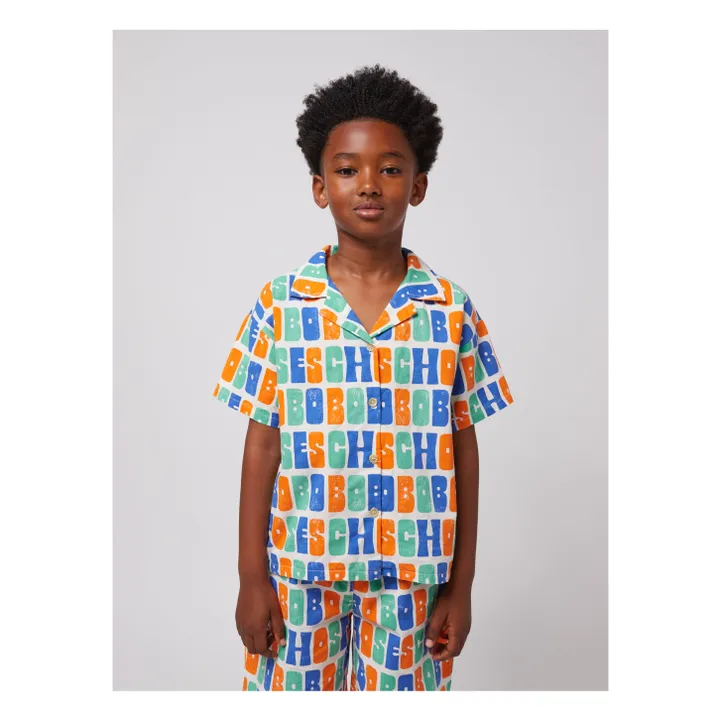 Chemise Choses Coton Bio | Blanc- Image produit n°1