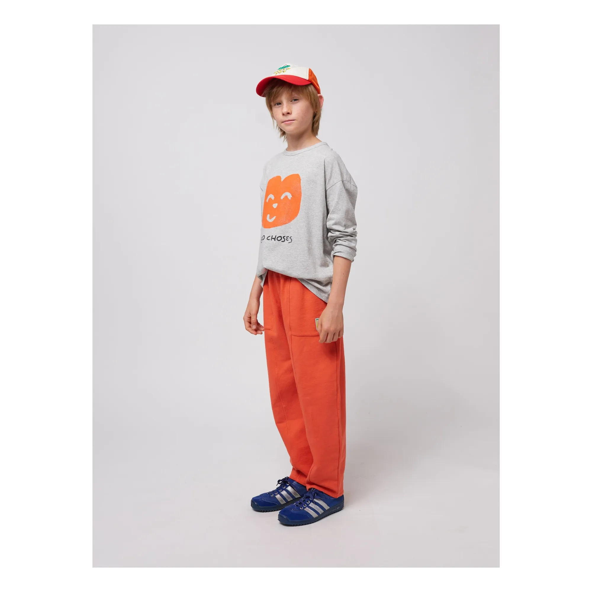 Organic cotton joggers | Red- Product image n°7