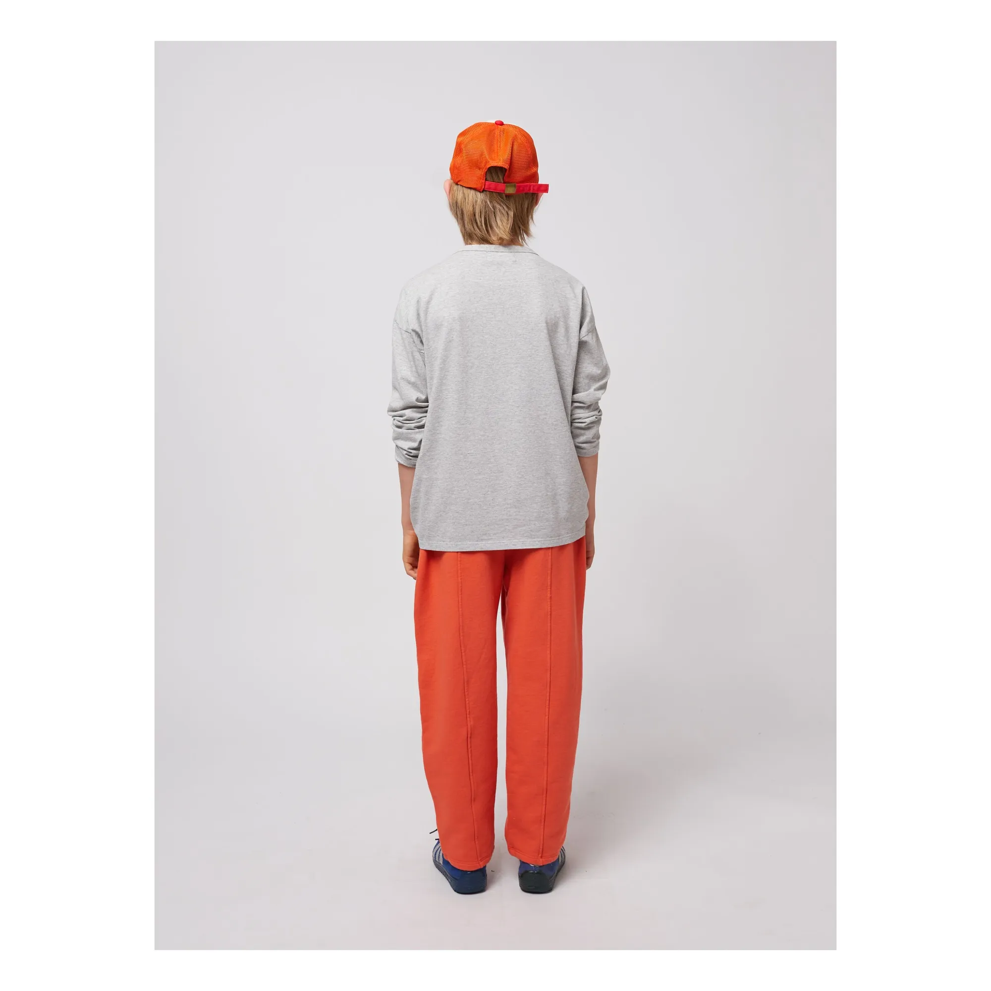 Organic cotton joggers | Red- Product image n°8