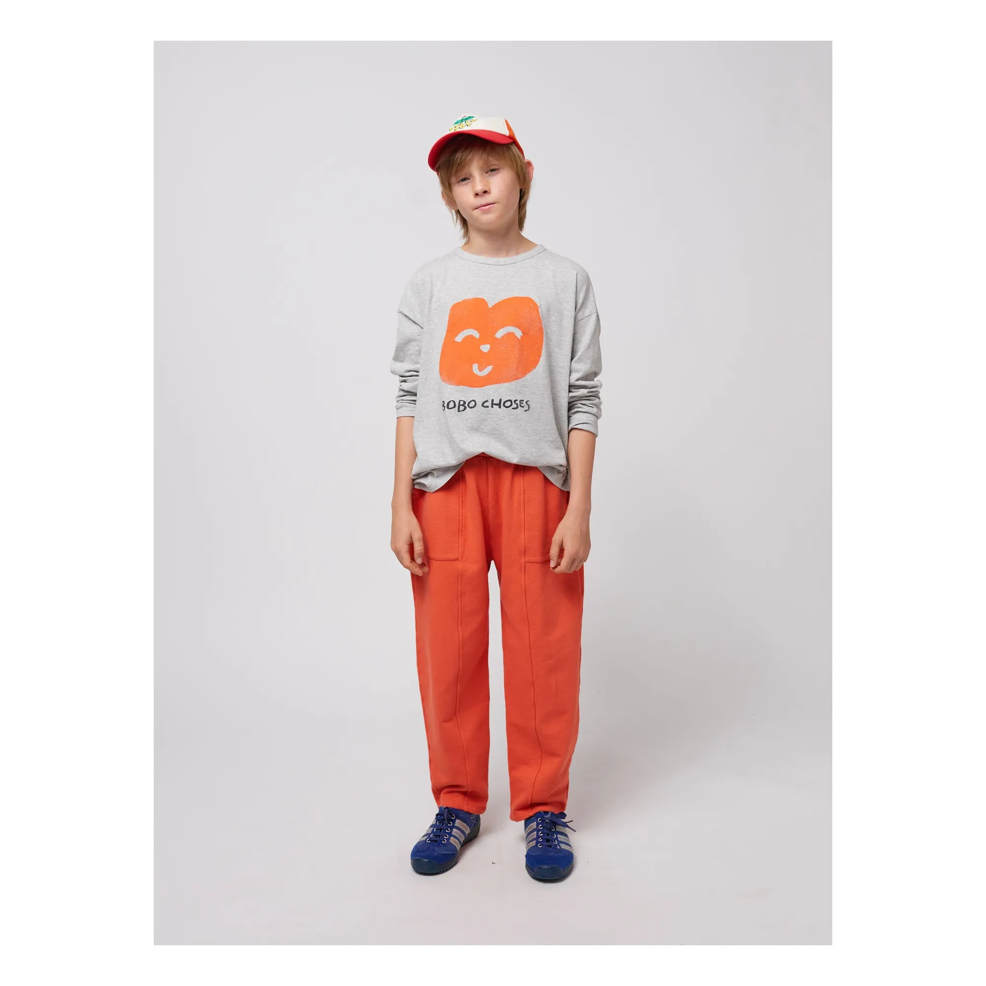 Organic cotton joggers | Red- Product image n°6