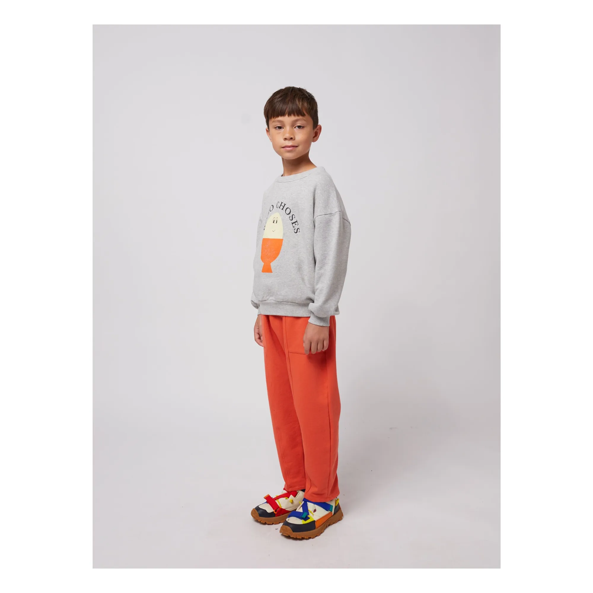 Organic cotton joggers | Red- Product image n°2