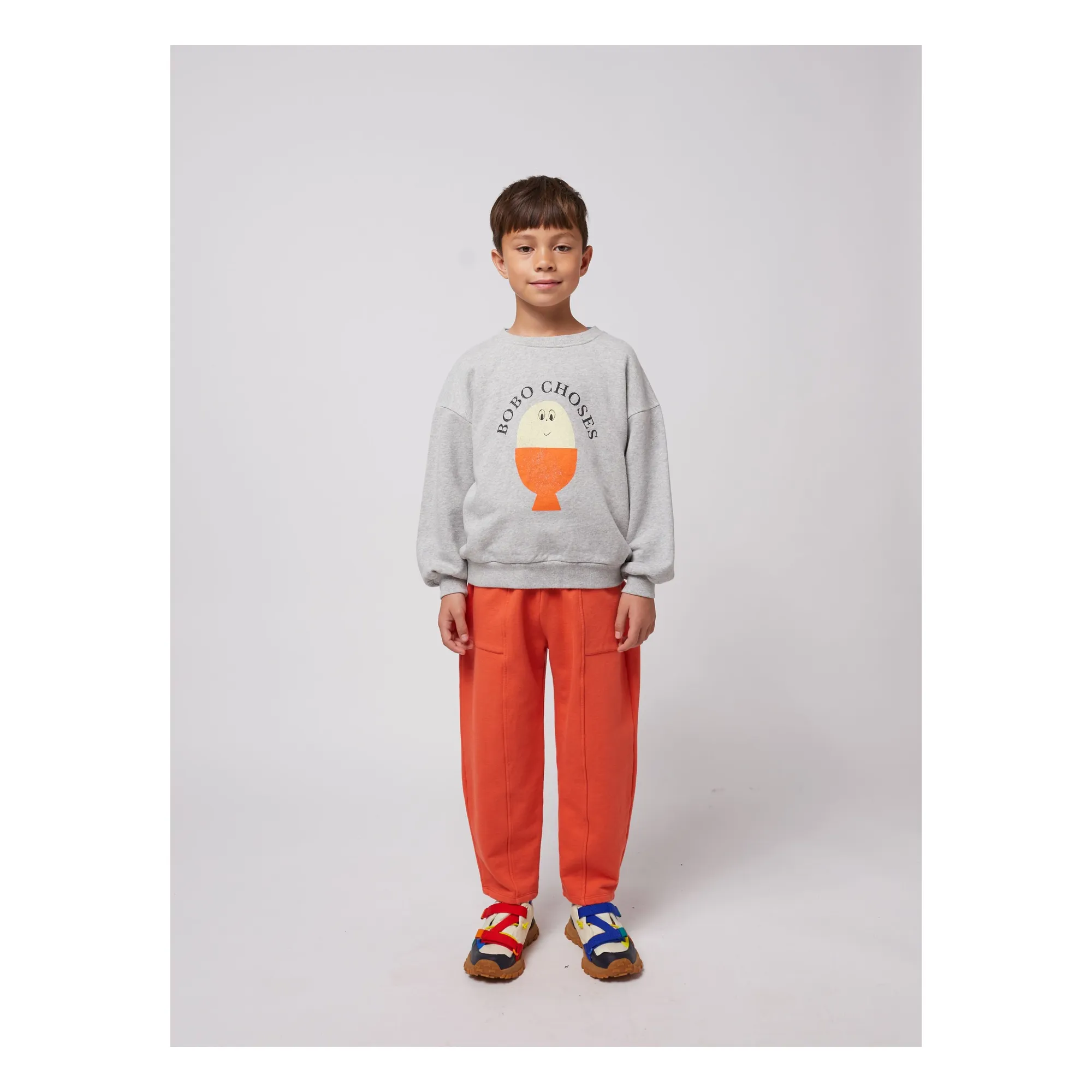 Organic cotton joggers | Red- Product image n°1
