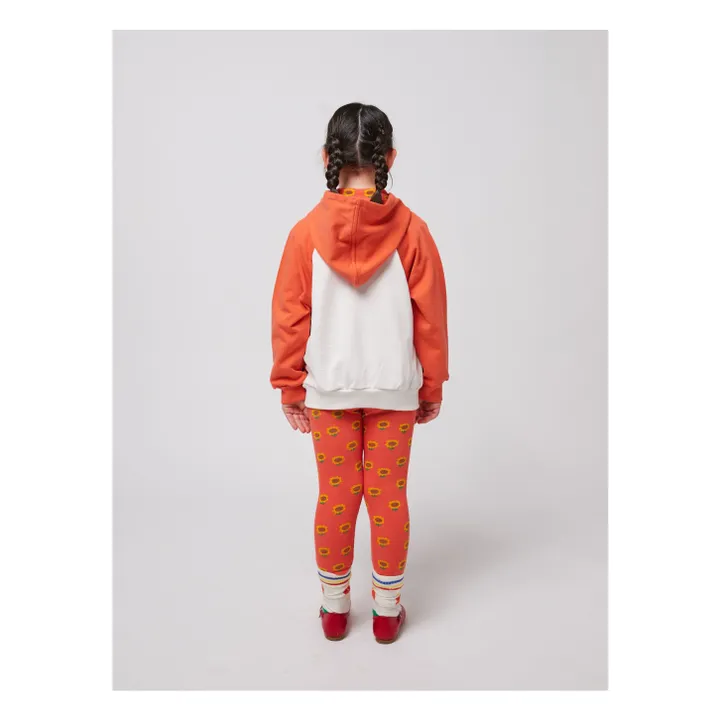 Hoodie Hello Joy Coton Bio | Rouge- Image produit n°6