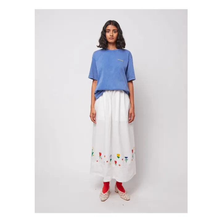 Jupe Garden Party Coton Bio - Collection Femme | Blanc- Image produit n°1