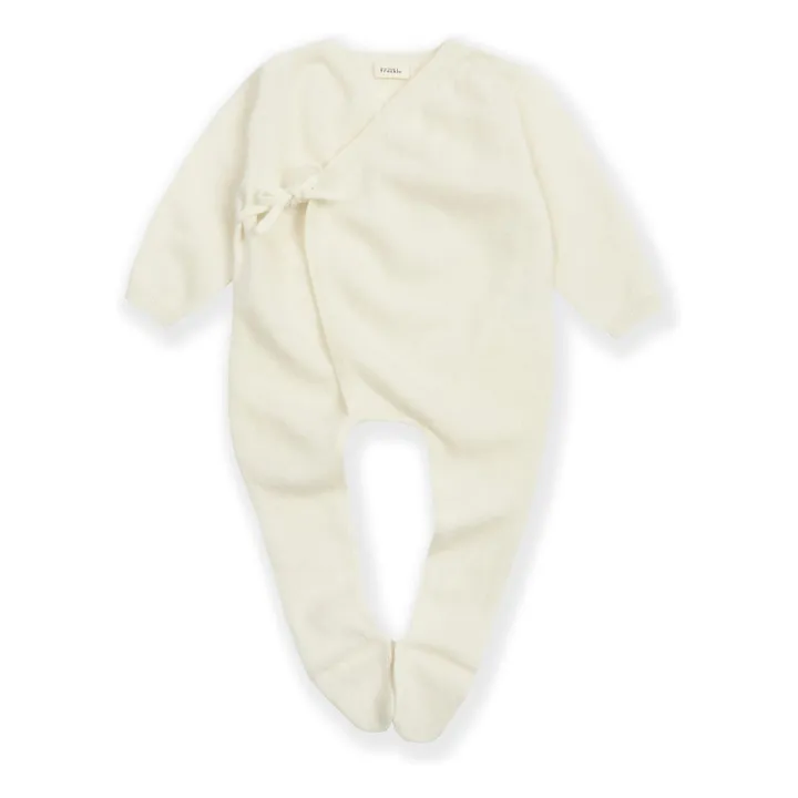 Babygrow Einteiler Bio-Kaschmir | Seidenfarben- Produktbild Nr. 0