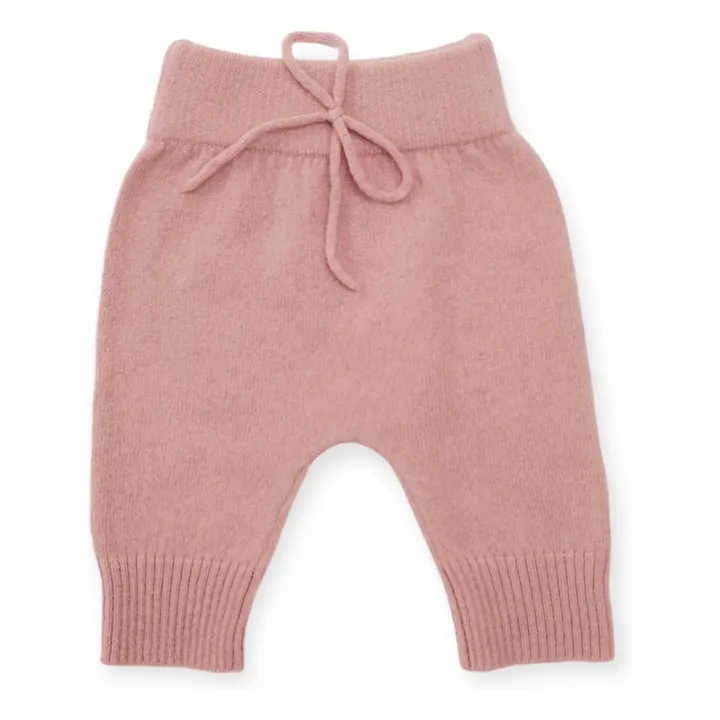 Organic Cashmere Pants | Pink- Product image n°0