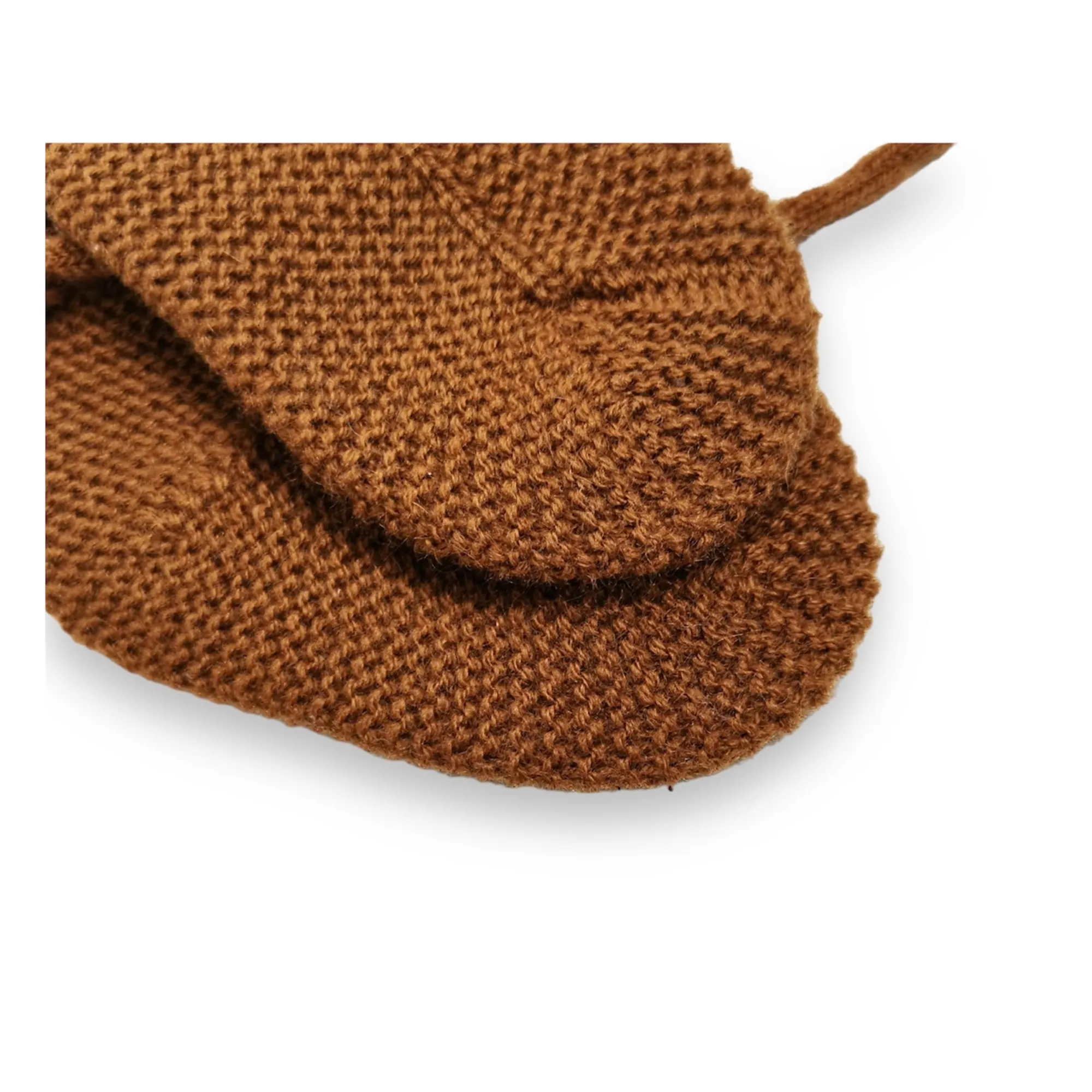 Organic Cashmere Slippers | Brick red- Product image n°3