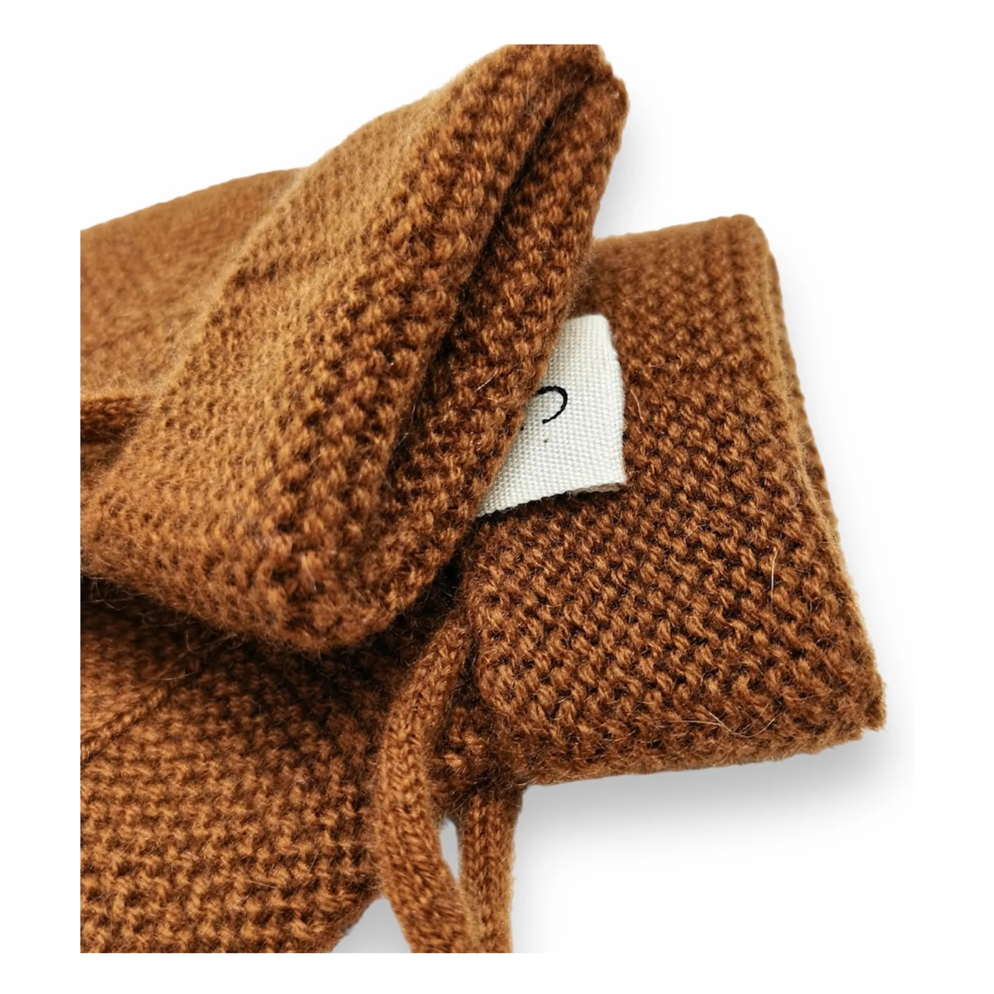 Organic Cashmere Slippers | Brick red- Product image n°6