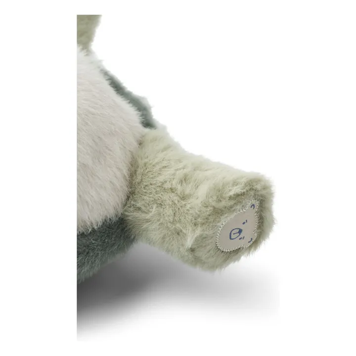 Peluche tortuga Berto con bebé | Faune green- Imagen del producto n°4